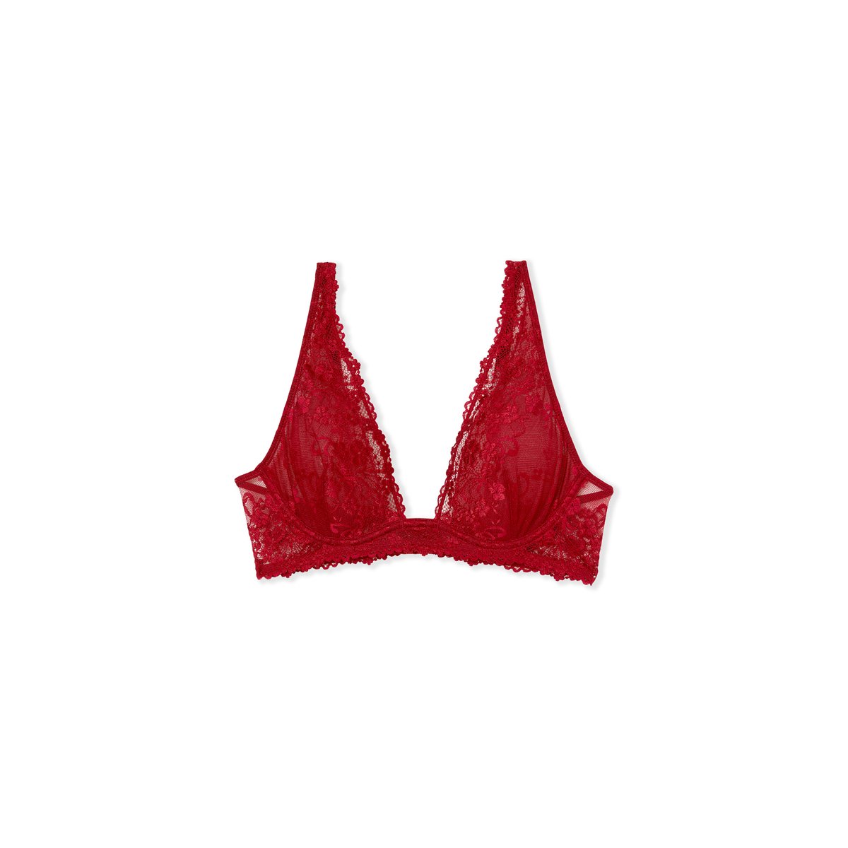 Soutien-gorge N.7 - Le corbeille fourlard SOUPCON rouge, ETAM