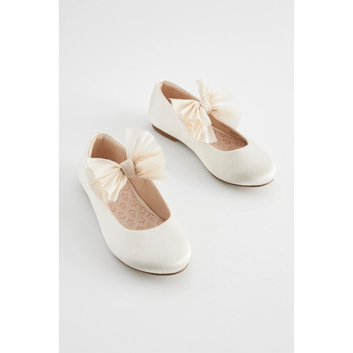 Ballerines de demoiselle d'honneur doré/crème, NEXT