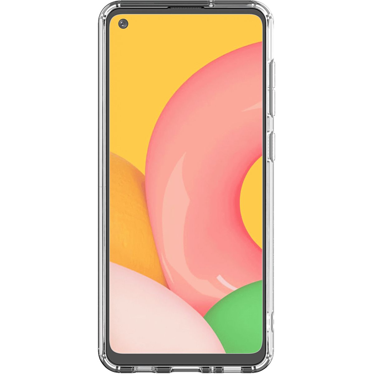 Coque A21s transparent transparent, SAMSUNG