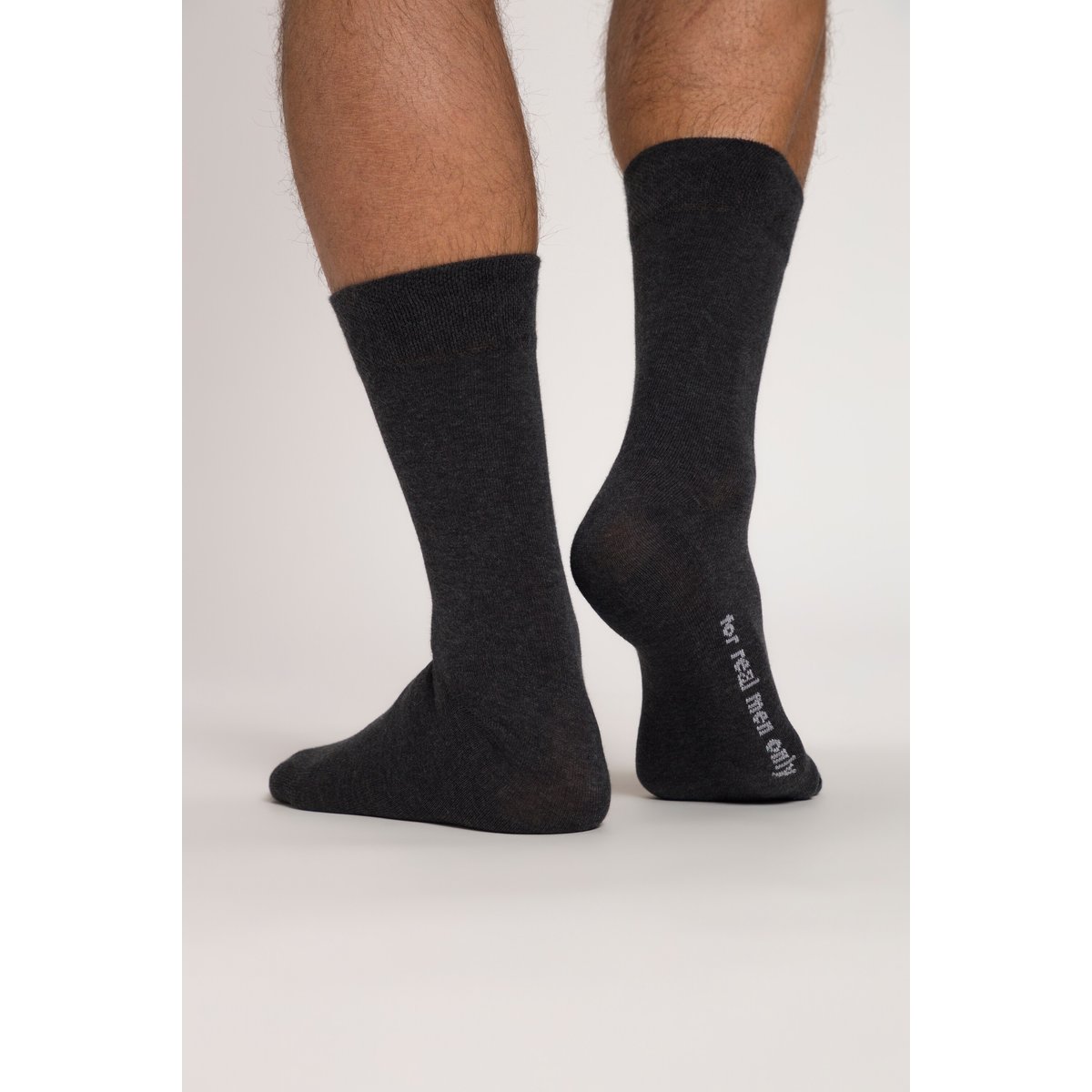 Lot de 2 paires de chaussettes anthracite, JP1880