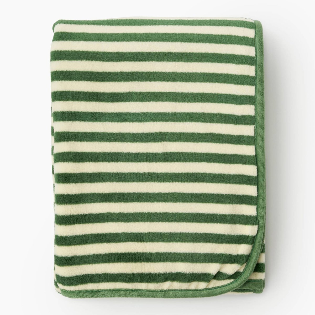 Plaid doudou, 130x170cm, 100% polyester recyclé spring, MONOPRIX