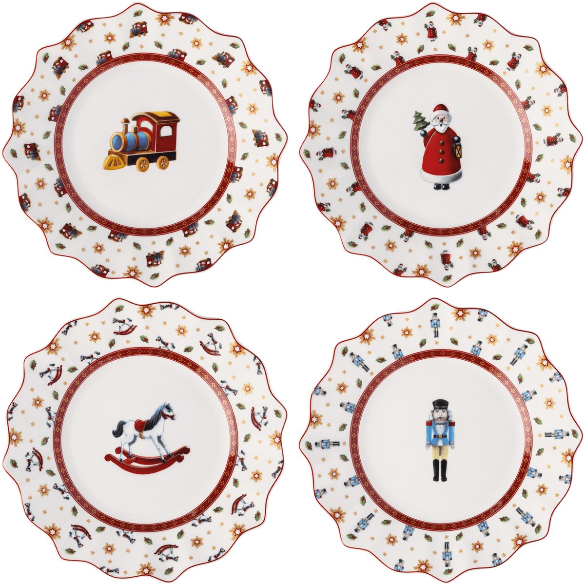 Ensemble D'assiettes Anniversaire, 4 Pcs TOY'S DELIGHT couleur unique, VILLEROY & BOCH