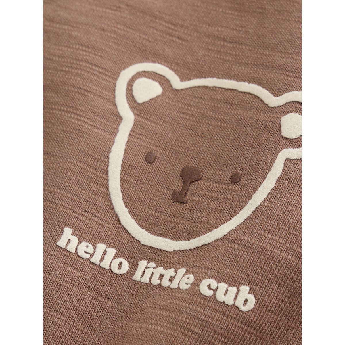 Ensemble haut et legging pour bébé ours à damier marron, NEXT