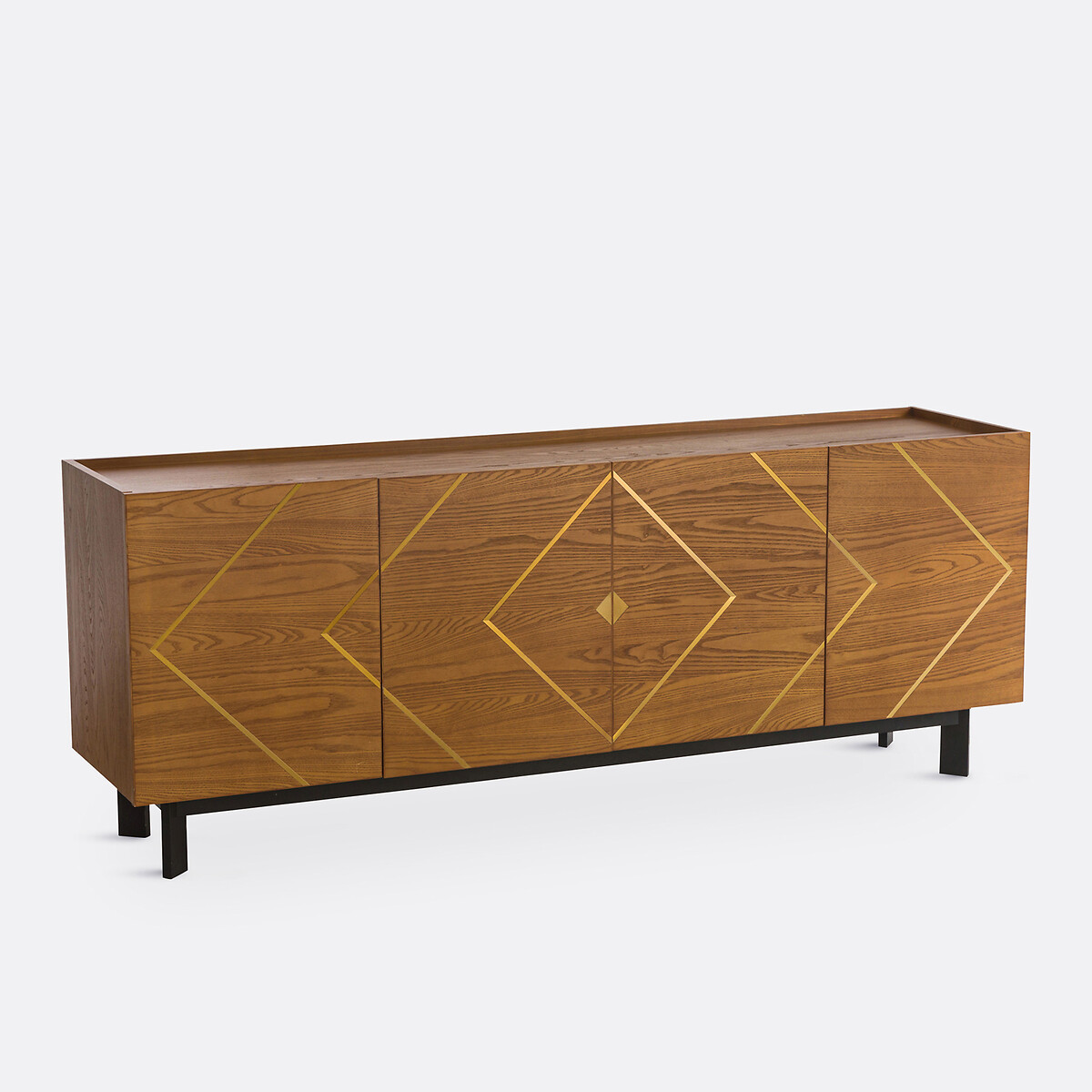 Buffet enfilade 4 portes, Palaz noyer, LA REDOUTE INTERIEURS