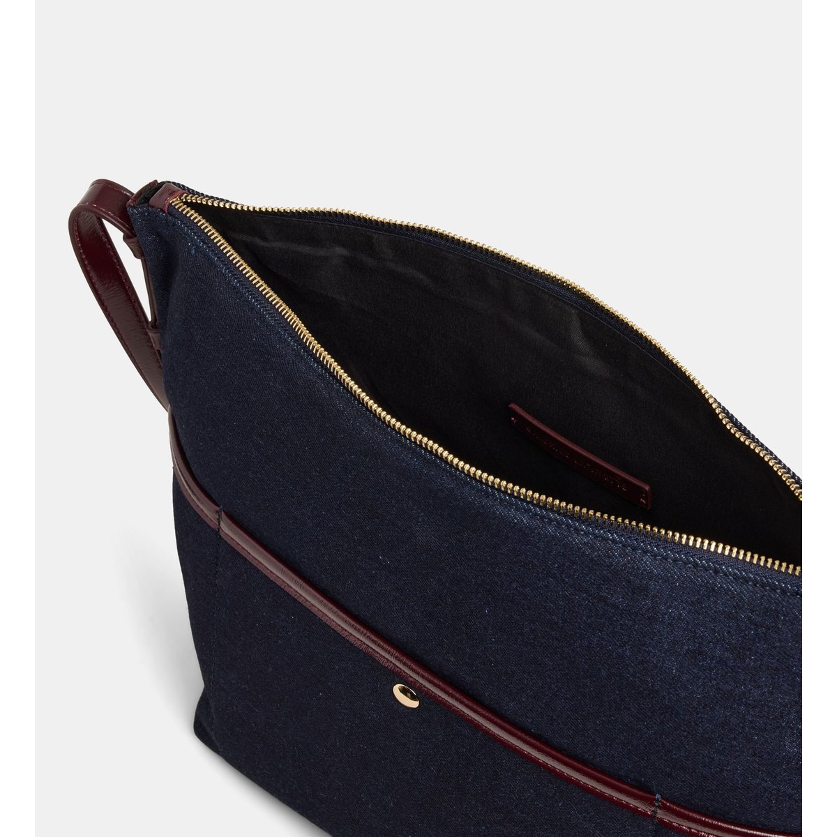 Sac cabas maya jean prune, GALERIES LAFAYETTE