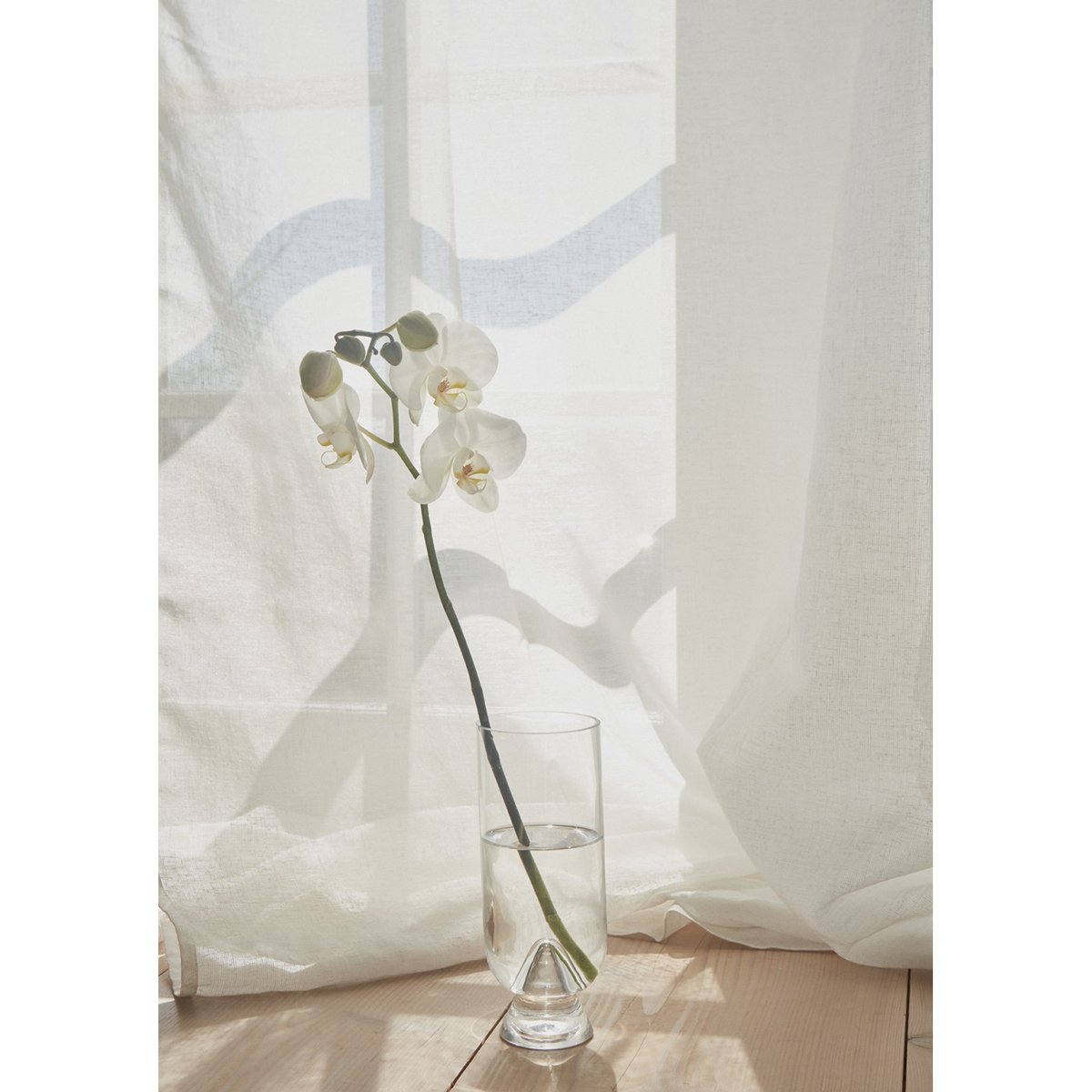 Vase Glacies H 23 cm transparent, AYTM