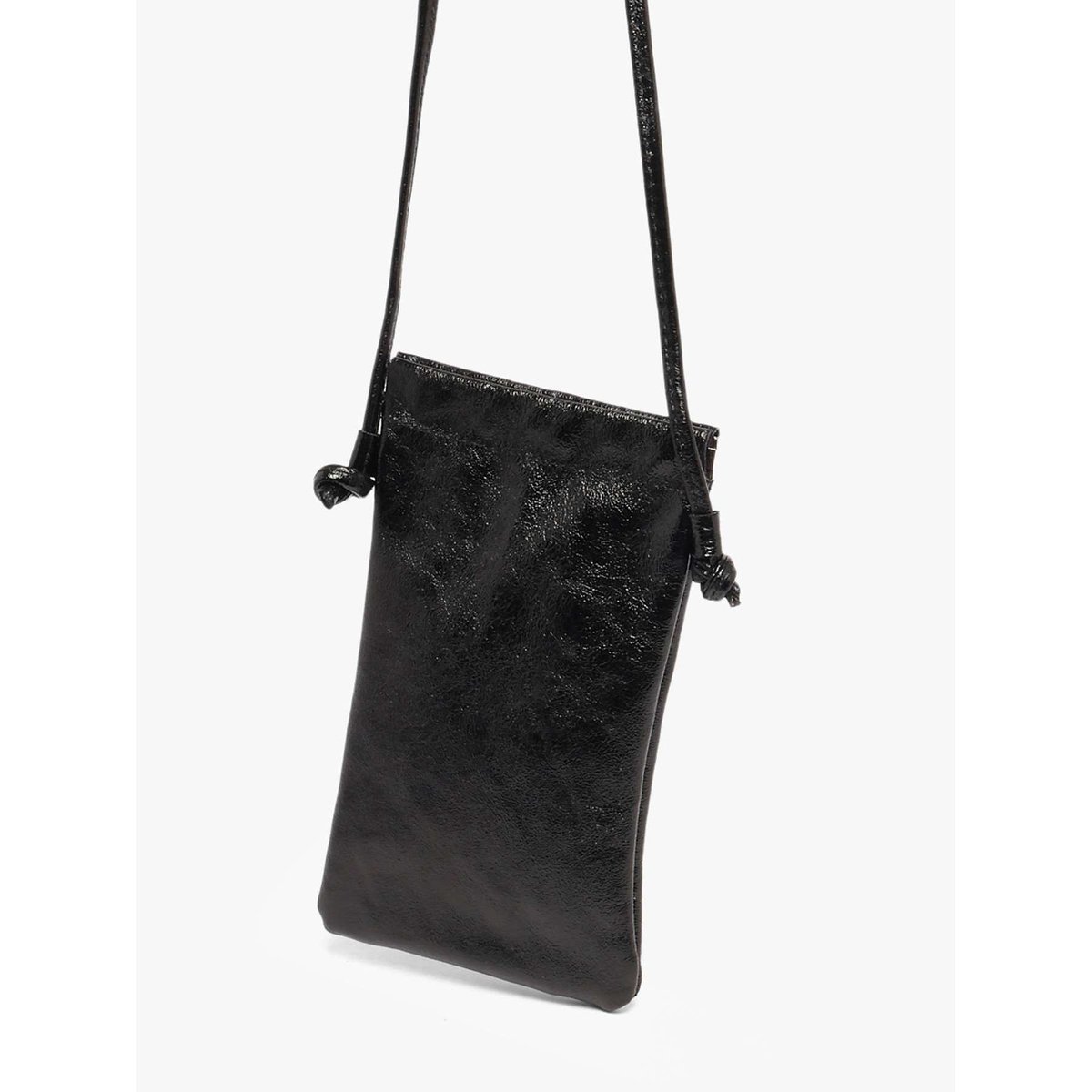 Sac bandoulière Nine cuir nero, MILANO