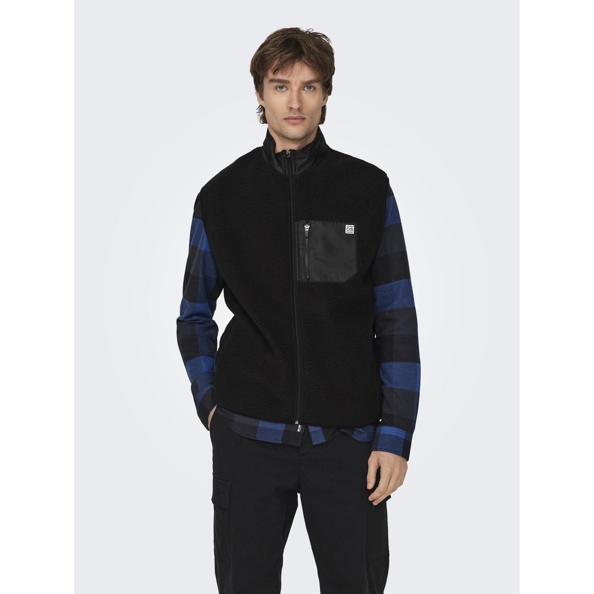 Sweat À Col Roulé noire - black, ONLY & SONS