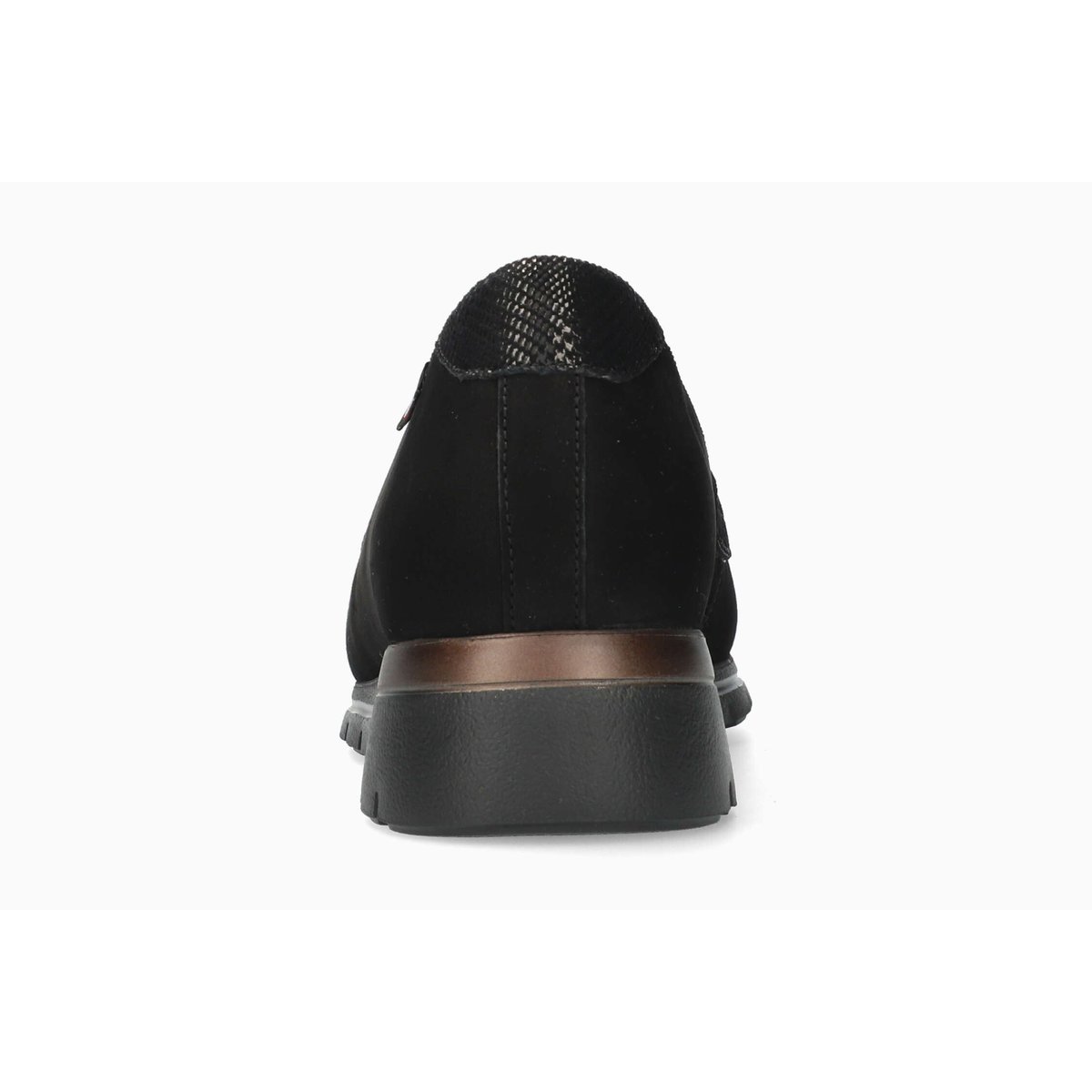 Mocassins en cuir ELYNA noir 5143, MEPHISTO