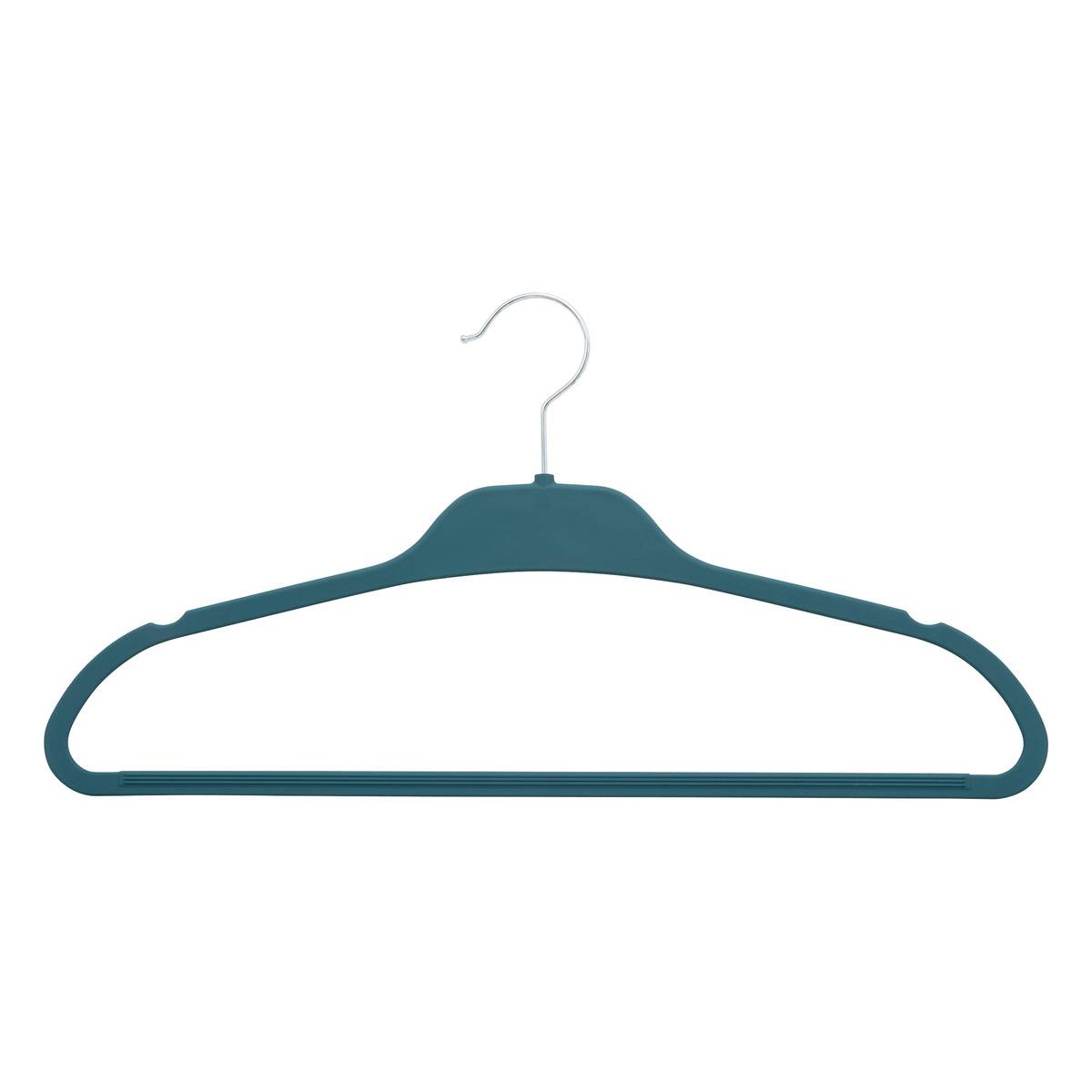 Lot de 5 cintres avec revêtement antidérapant HANG'UP bleu, 5FIVE SIMPLY SMART