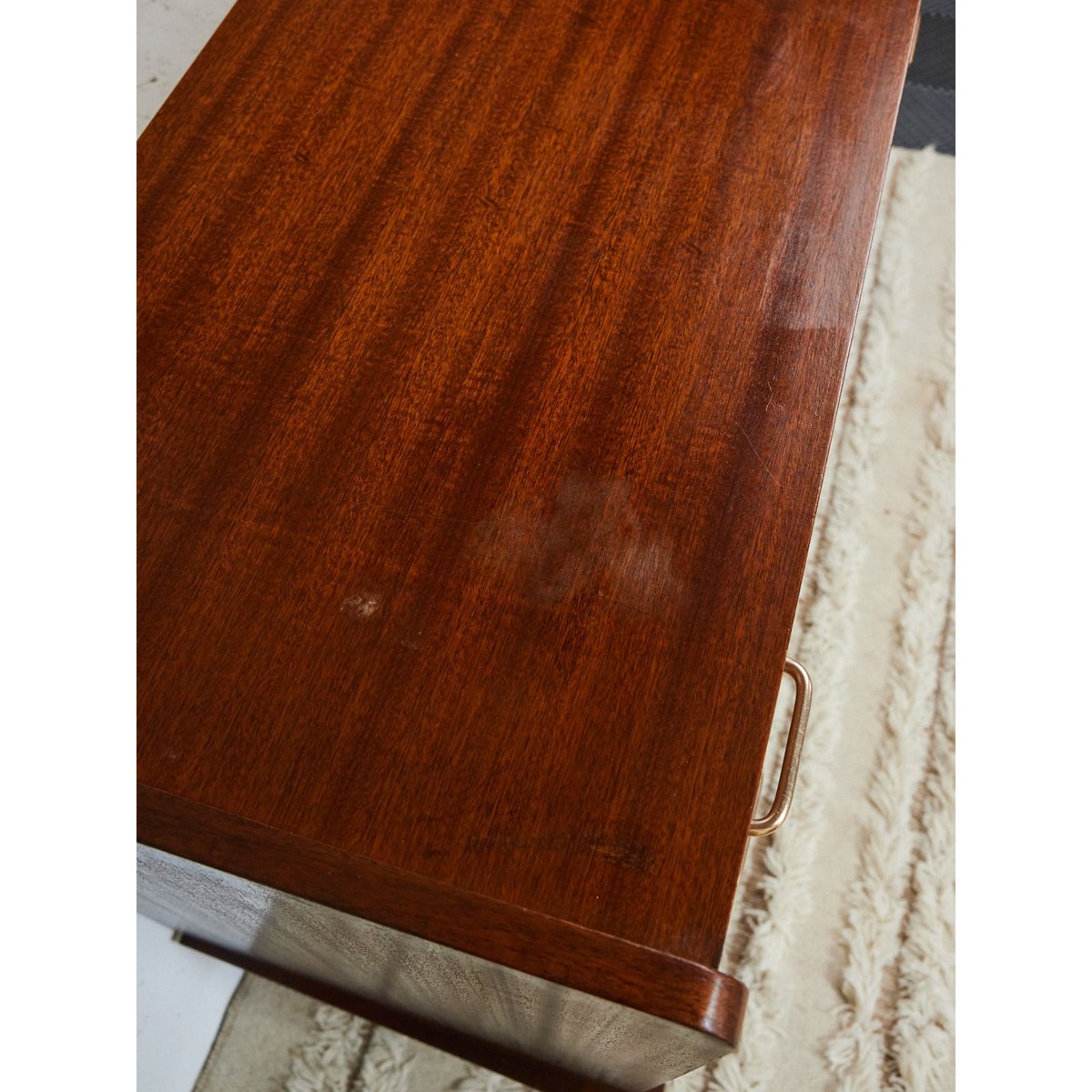 Commode en bois Garance N°677 - Bon état bois foncé, DEBONGOUT