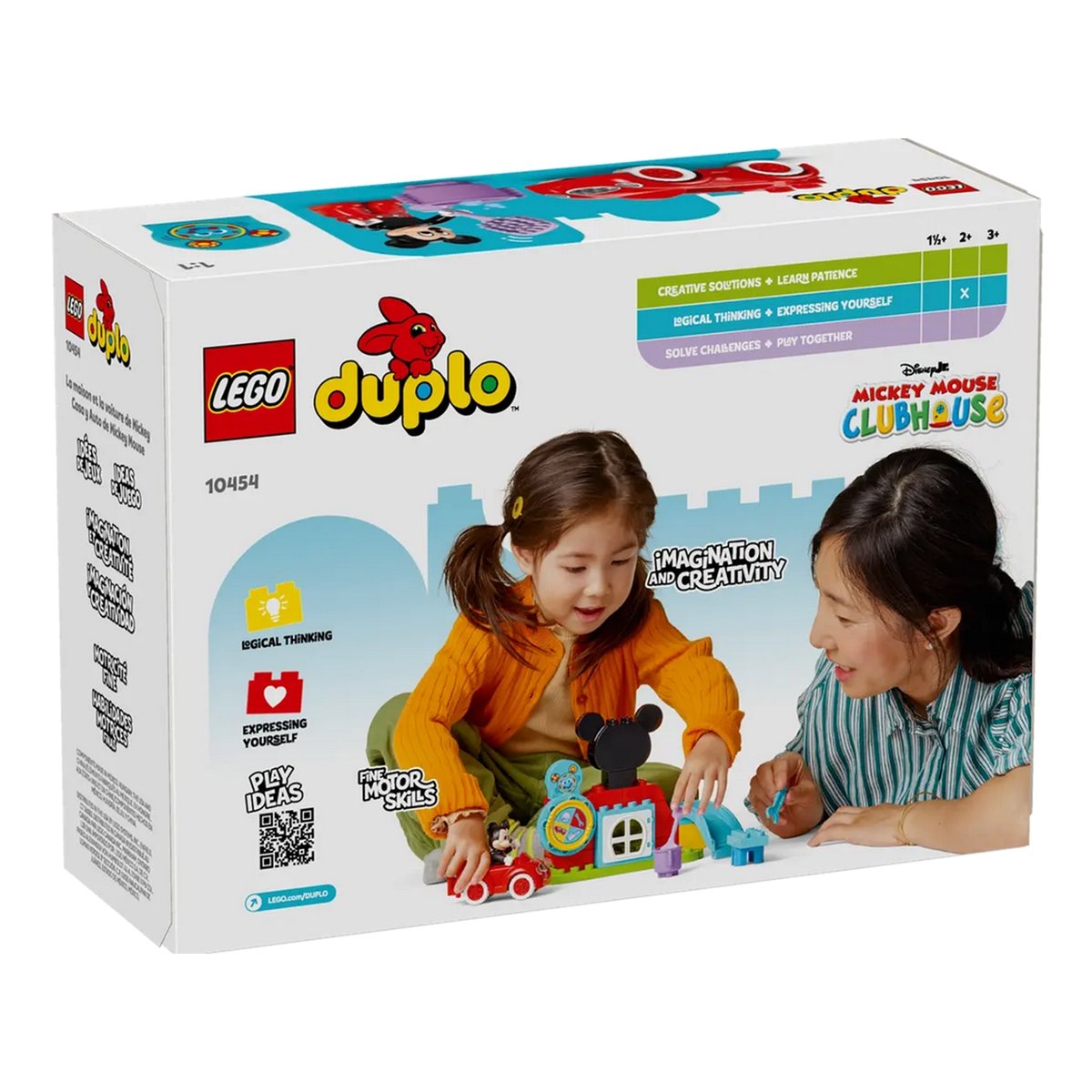 LEGO DUPLO - Set de la maison et voiture de Mickey Mouse - 10454 multicolore, LEGO