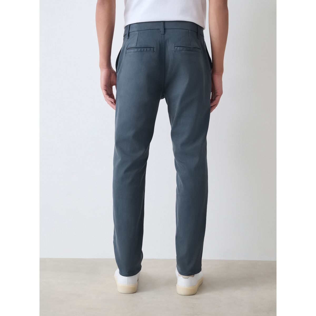 Pantalon chino motionflex bleu, NEXT