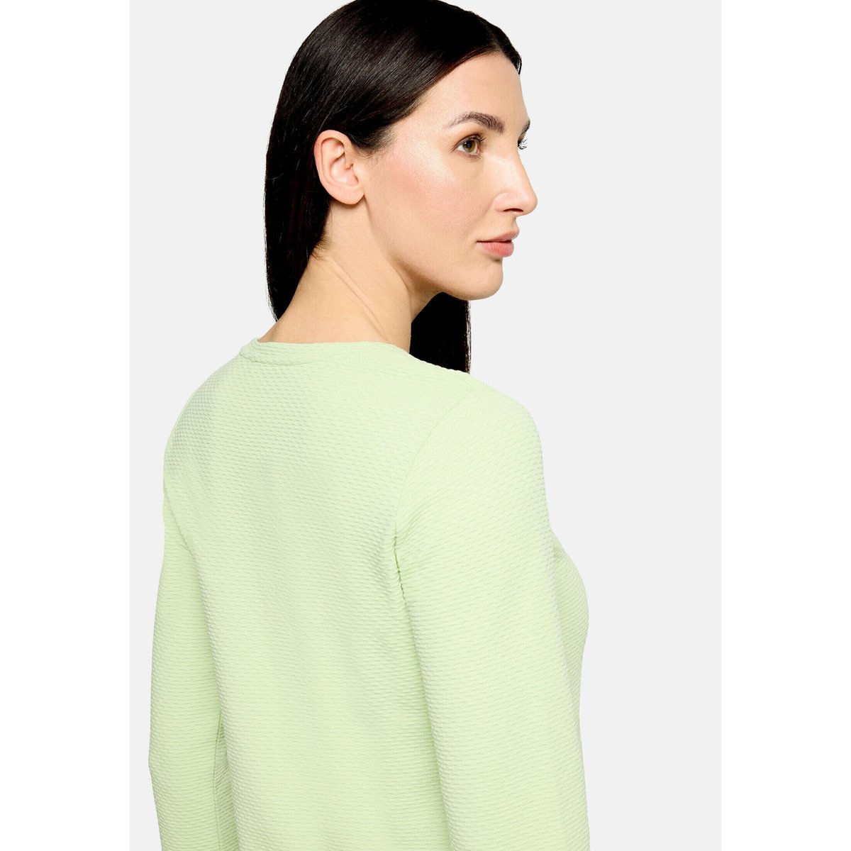 T-shirt basique avec structure foam green, BETTY BARCLAY