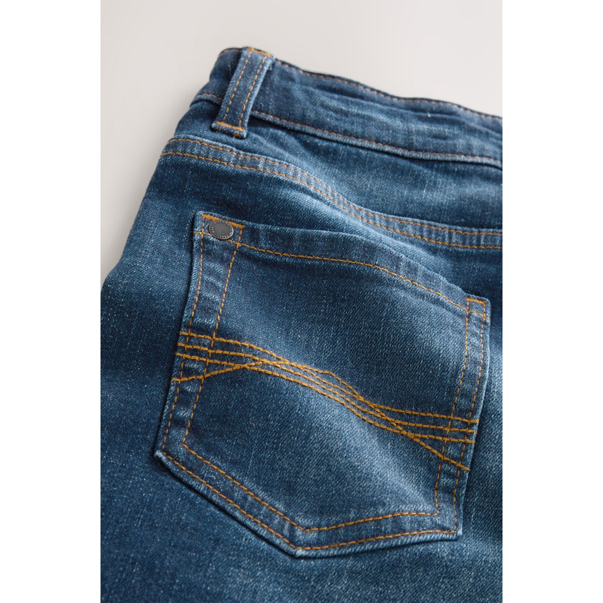 Jean stretch, lot de 2 denim bleu foncé/blanchiment, NEXT