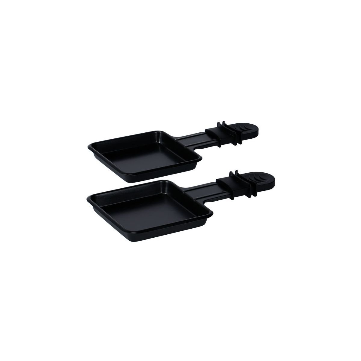 Appareil à raclette avec poêlons et spatules noir,gris, ROTEL