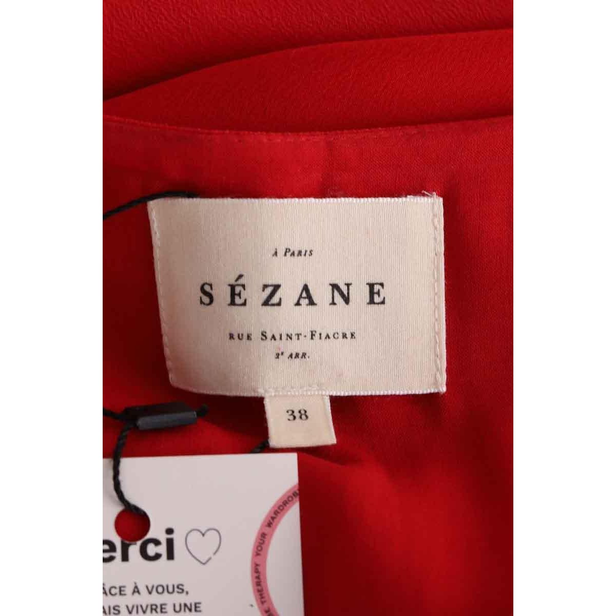 Robe - Très Bon État rouge, SEZANE
