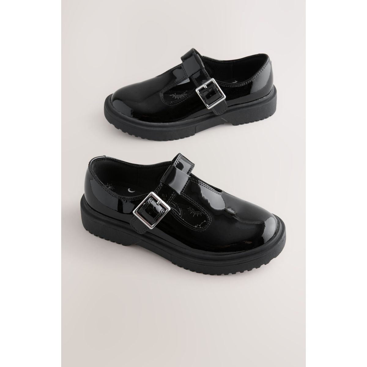 Chaussures d'école style salomé noir, NEXT