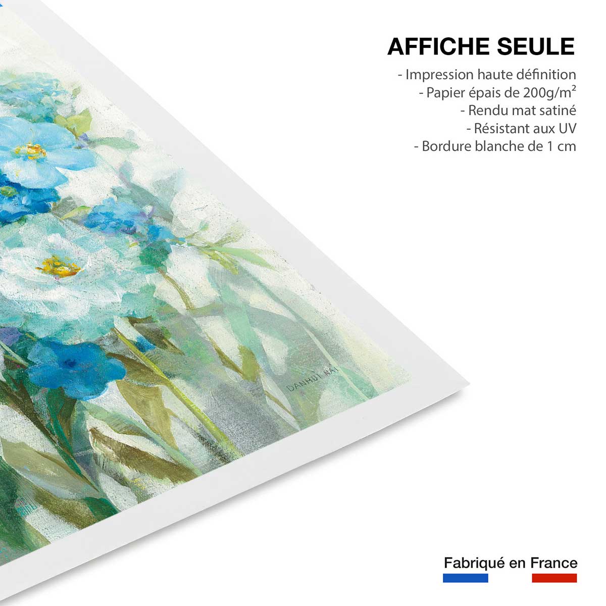 Affiche Bouquet d'été affiche seule, HEXOA