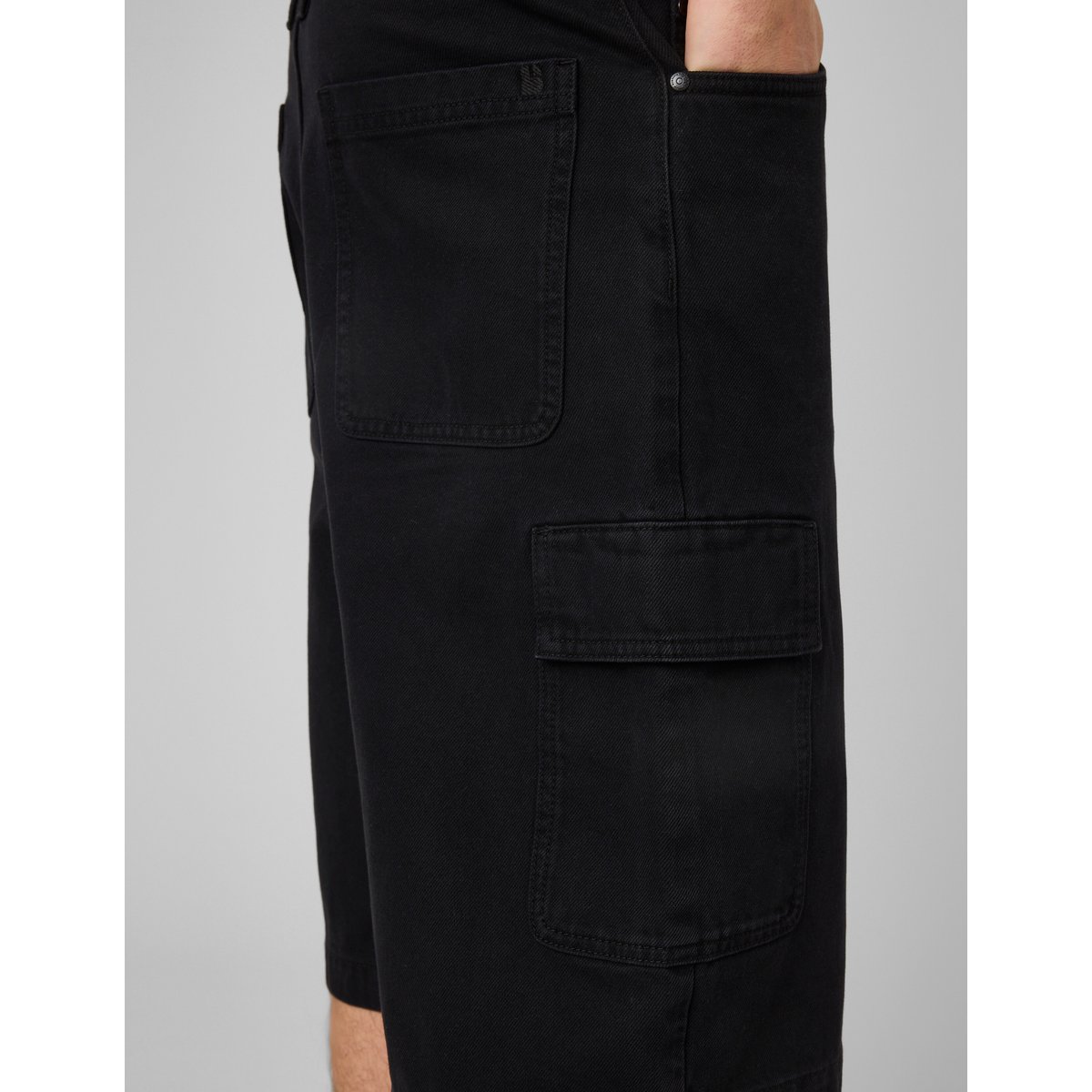 Bermuda cargo long noir, BZB