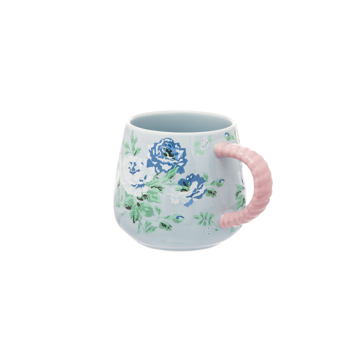 Archive Rose Twisted Handle Billie Mug blue, CATH KIDSTON