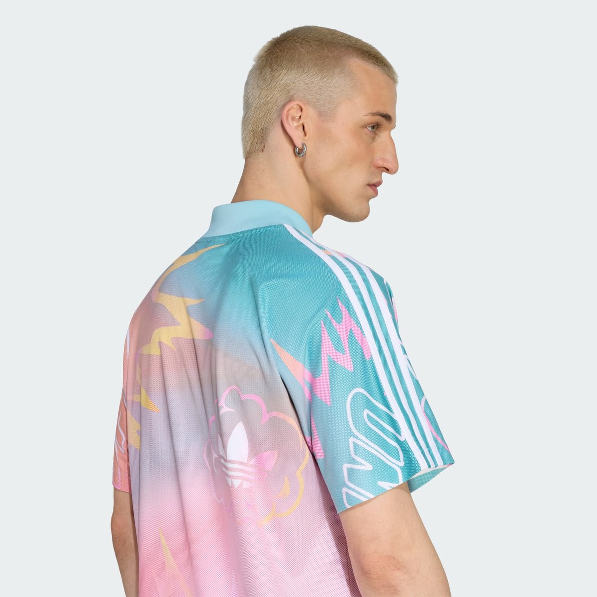 Maillot Love Unites Aop Maillot Love Unites Aop peach / turquoise / rainbow, adidas Originals