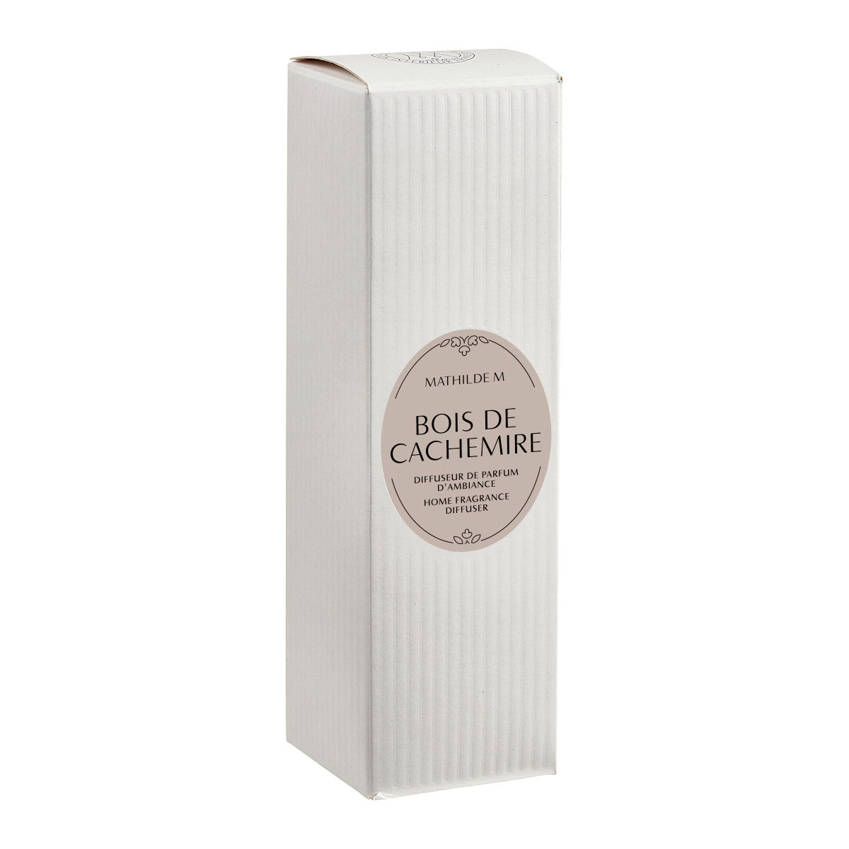 Diffuseur de parfum d'ambiance 90 ml - Bois de Cachemire transparent, MATHILDE M