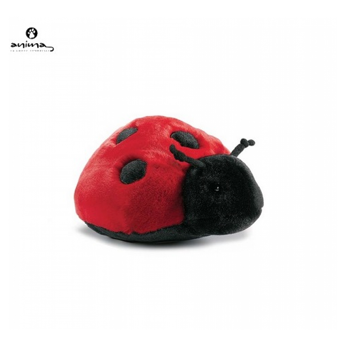 Peluche coccinelle couleur unique, ANIMA