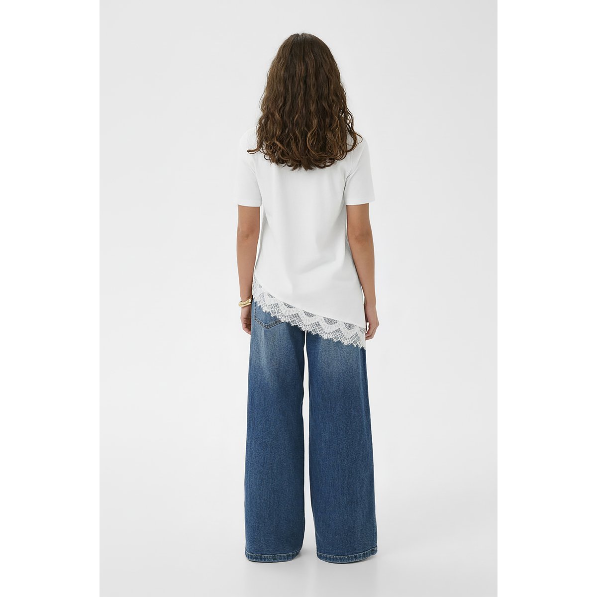 T-shirt blanc spring gardenia, CULTURE