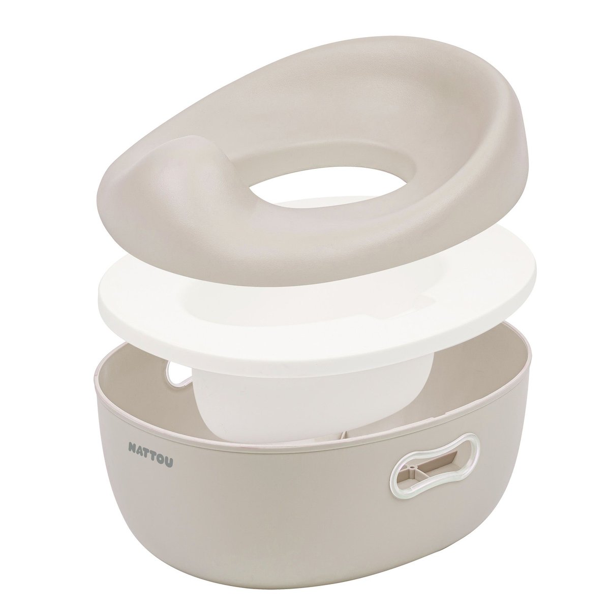 Pot d'apprentissage Potty 3 en 1 beige, NATTOU