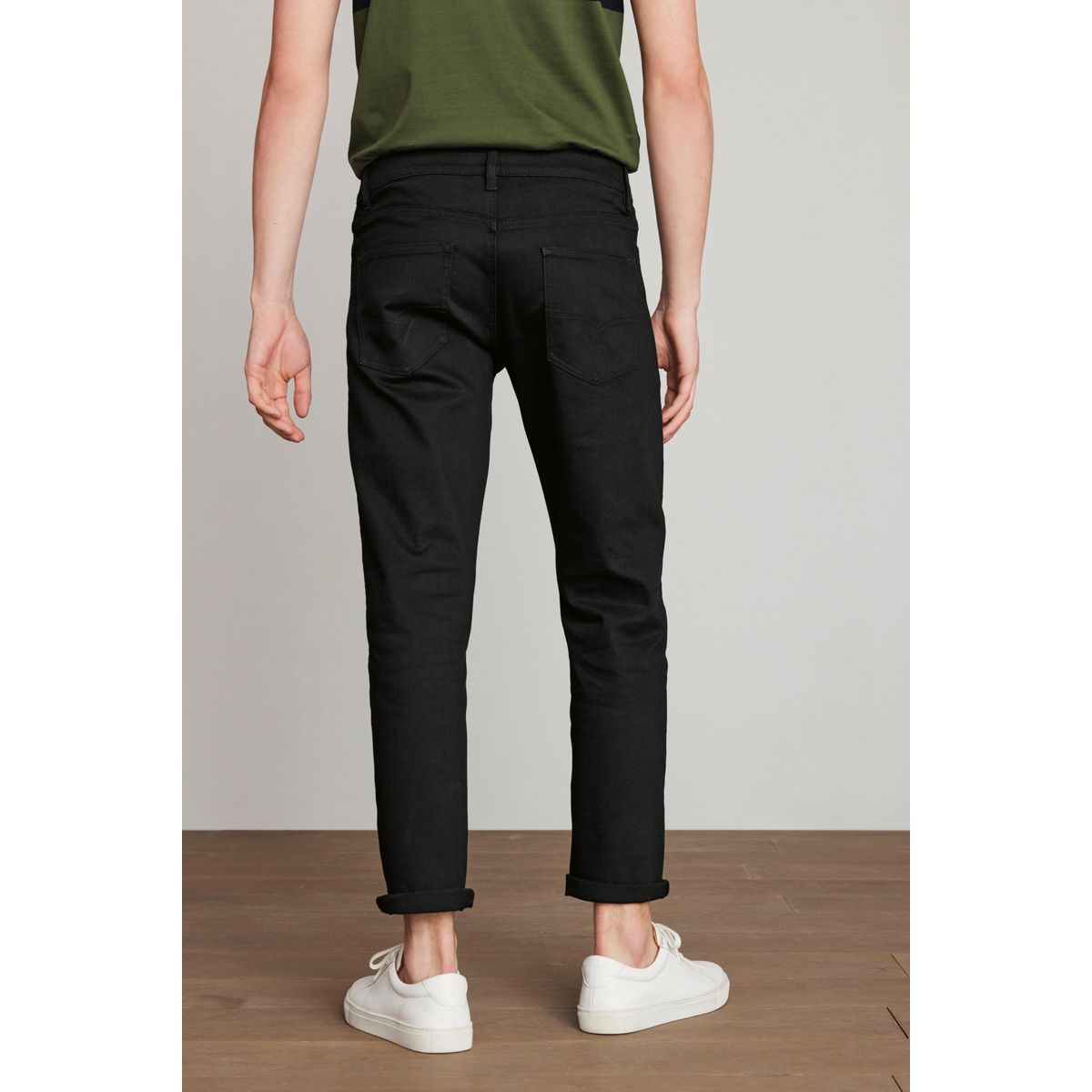 Jean stretch motion flex - coupe droite noir, NEXT