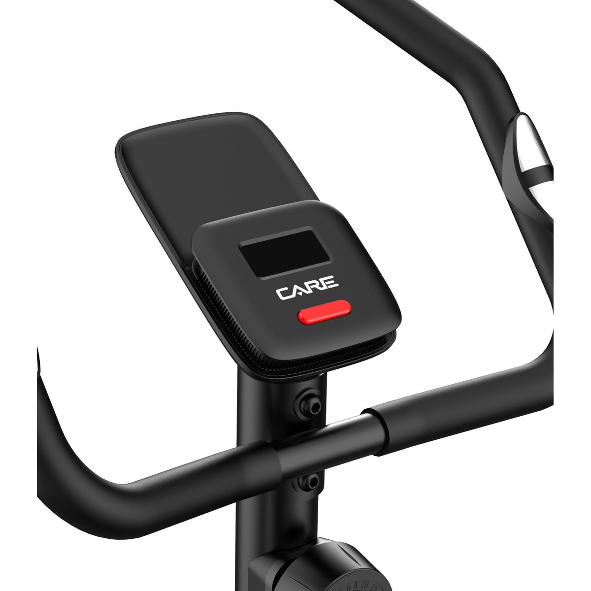 Vélo d'appartement - CARE - B-ONE - Manuel et magnétique noir, CARE FITNESS