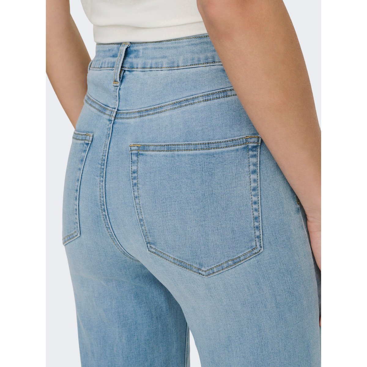 Jean À Jambe Large light blue denim, ONLY