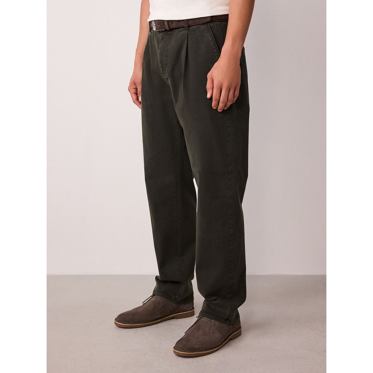 Pantalon à ceinture marron, NEXT