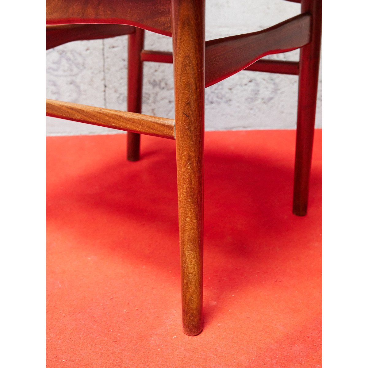Lot de 4 chaises scandinaves Alma N°1624 - Bon état noir, DEBONGOUT