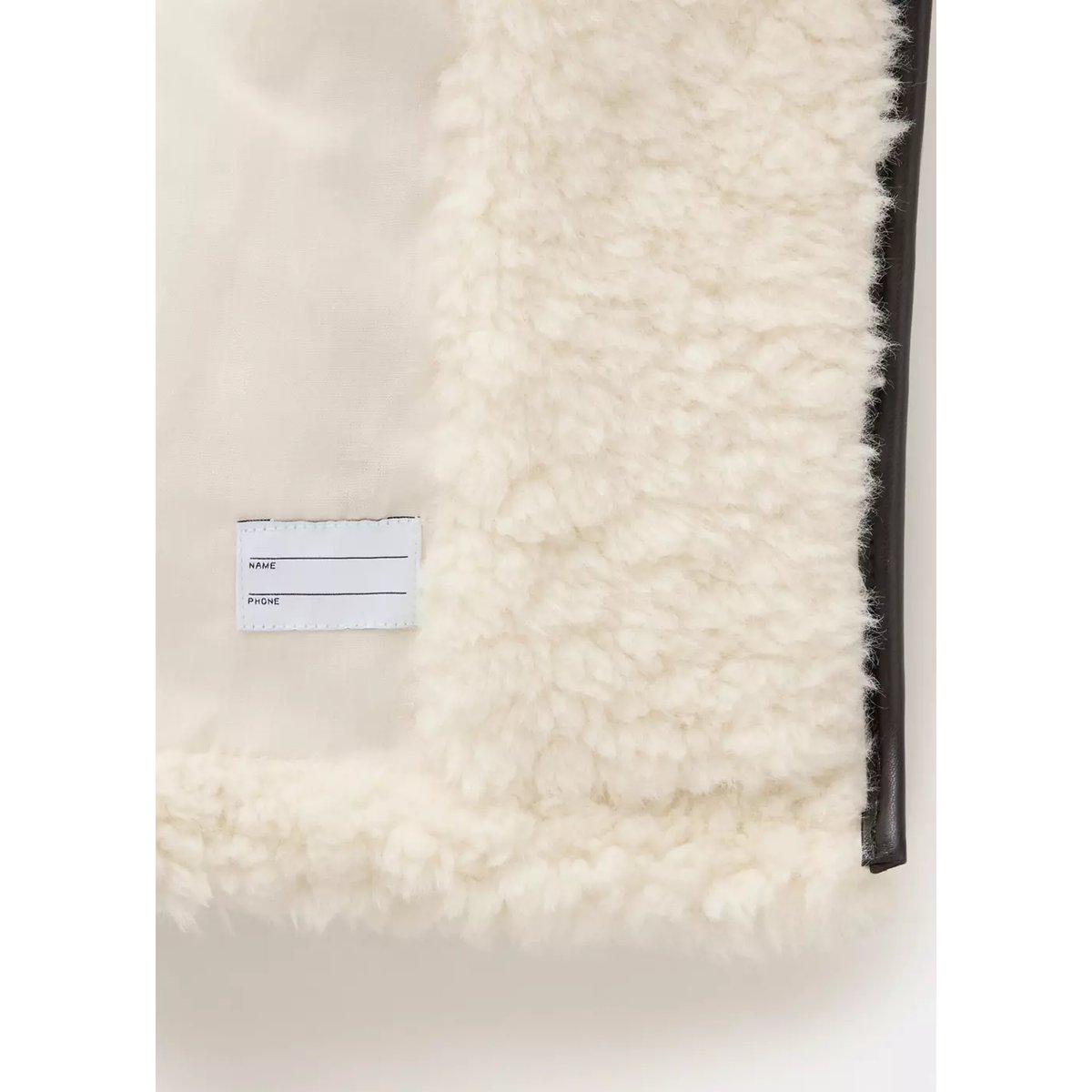 Manteau imitation mouton écru, MANGO KIDS