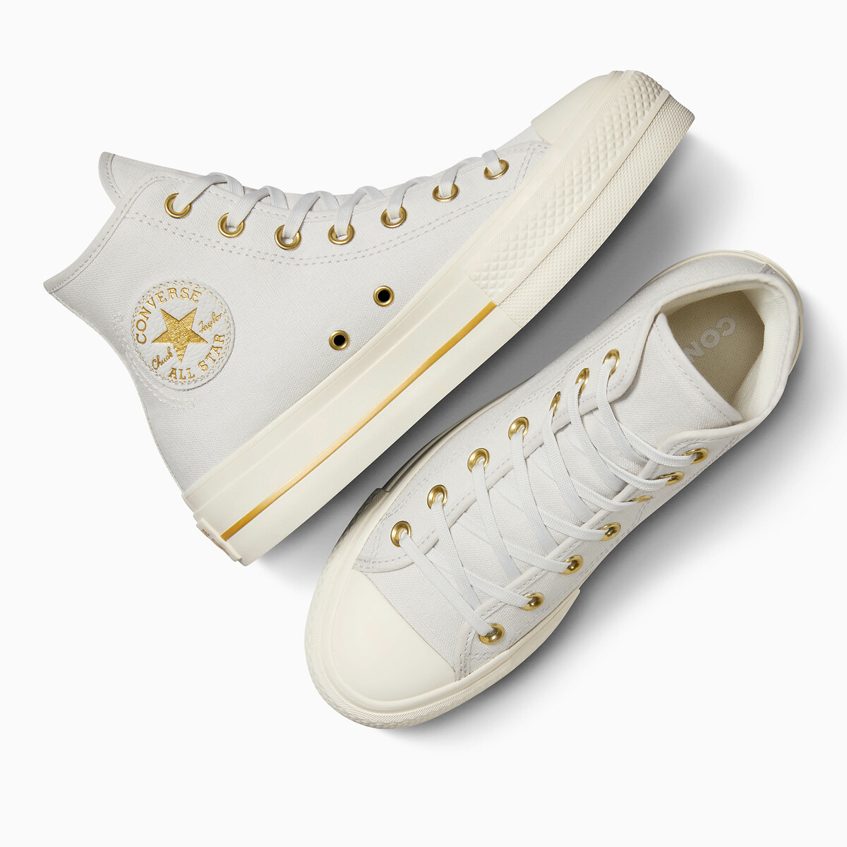 All Star Lift Hi Modern Tailored High Top Trainers light grey, CONVERSE