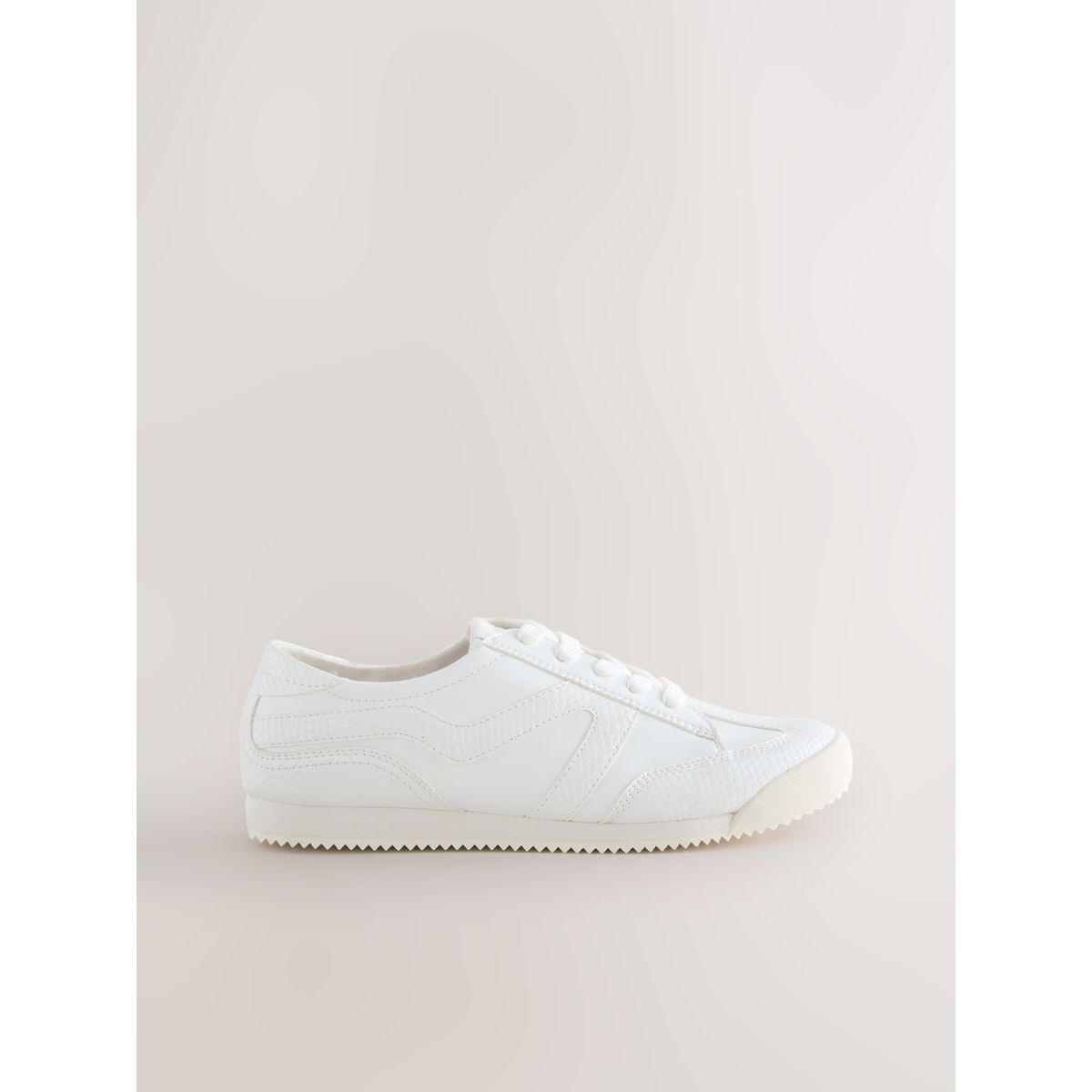 Baskets à lacets et rayures forever comfort® blanc, NEXT