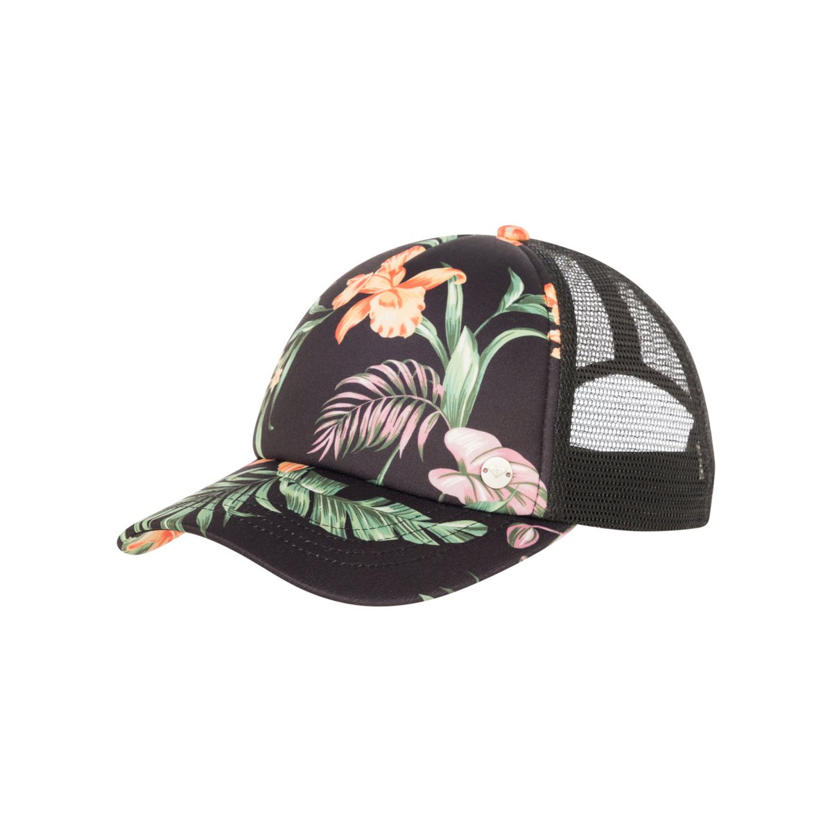 Casquette trucker BEAUTIFUL MORNING. noir anthracite island escape, ROXY