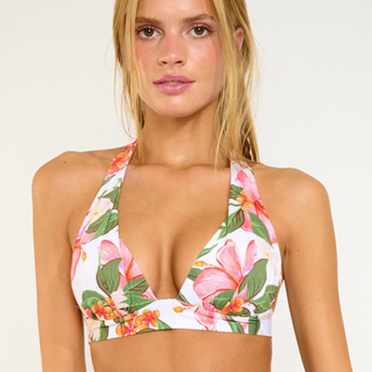 Haut de maillot push up Maho - TAHITI blanc, BANANA MOON