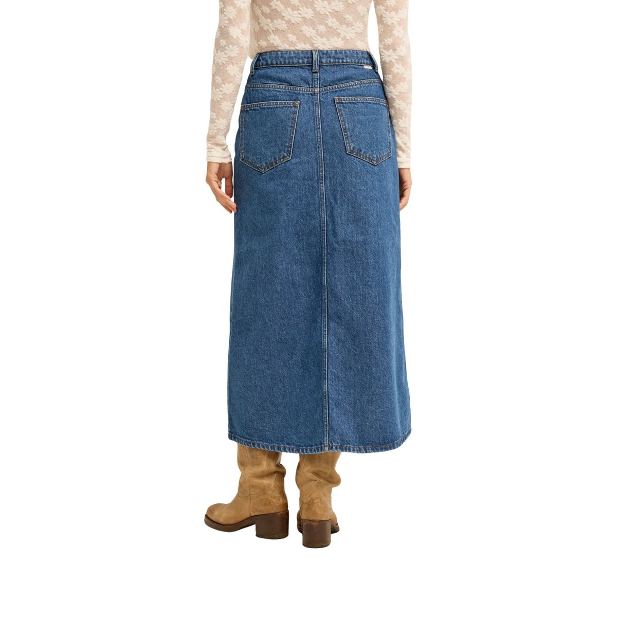 Jupe en jean DAY OFF bleu medium denim, BILLABONG