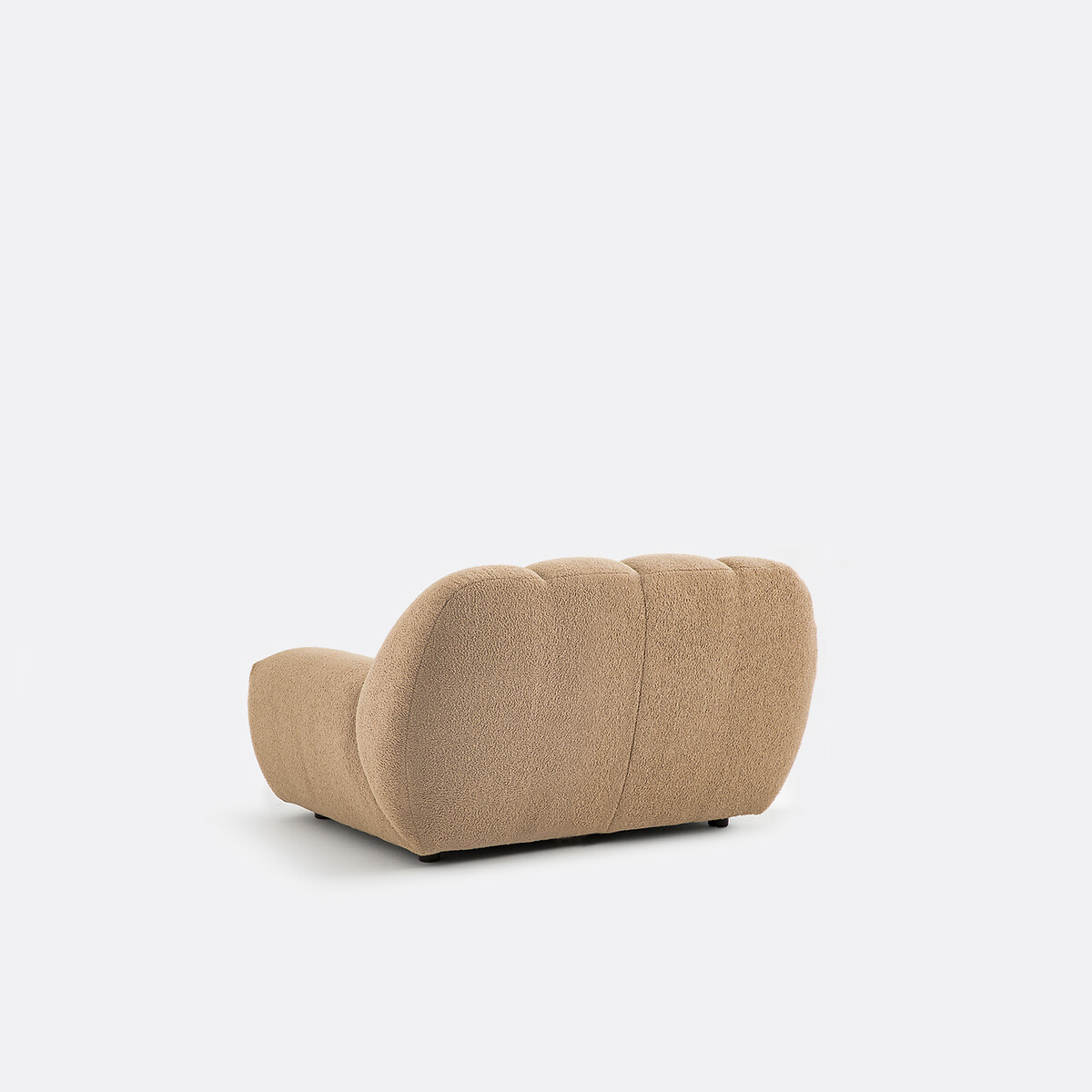 Fauteuil XL, bouclette épaisse, Nuria moka, LA REDOUTE INTERIEURS