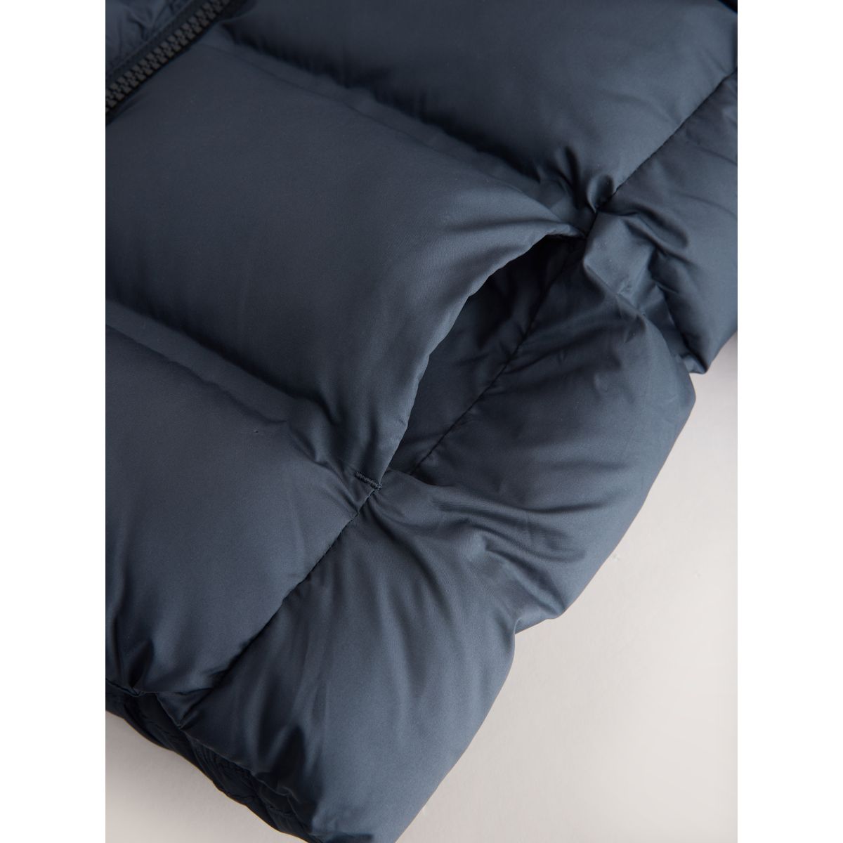 Manteau matelassé bleu marine, NEXT