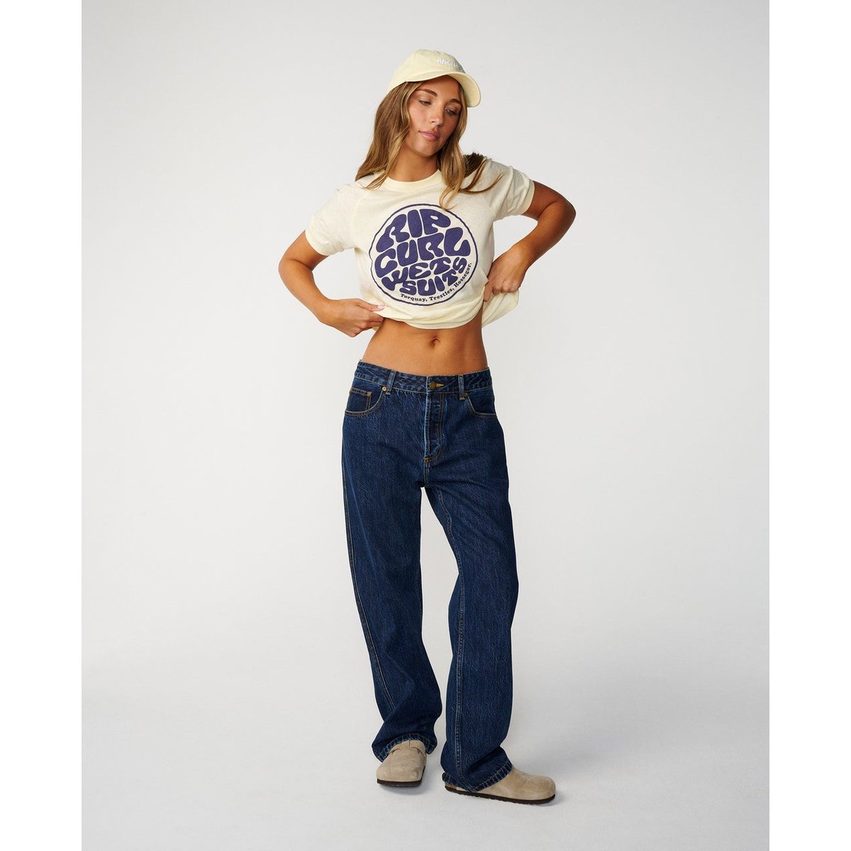Jean relax STEPHANIE GILMORE dark blue, RIP CURL