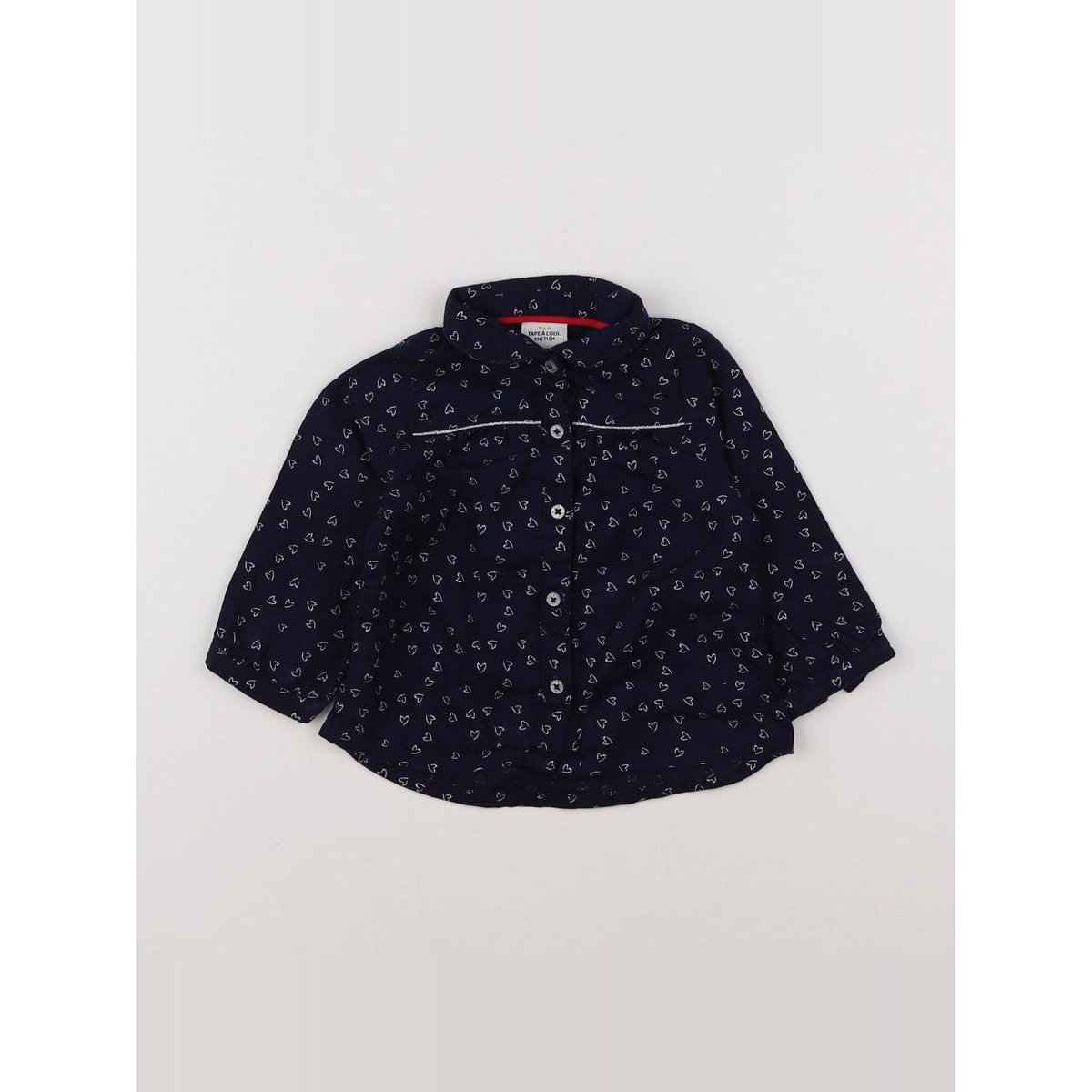Chemise - Très bon état blanc, bleu, TAPE A L'OEIL
