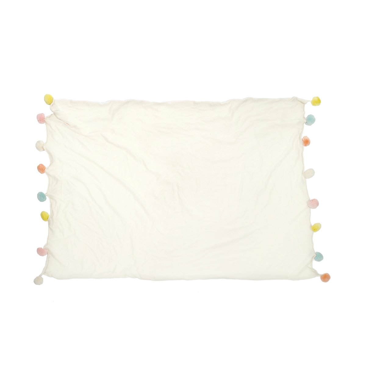 Couverture bébé coton, COLORED SUN beige, HAPPY DECOR KIDS