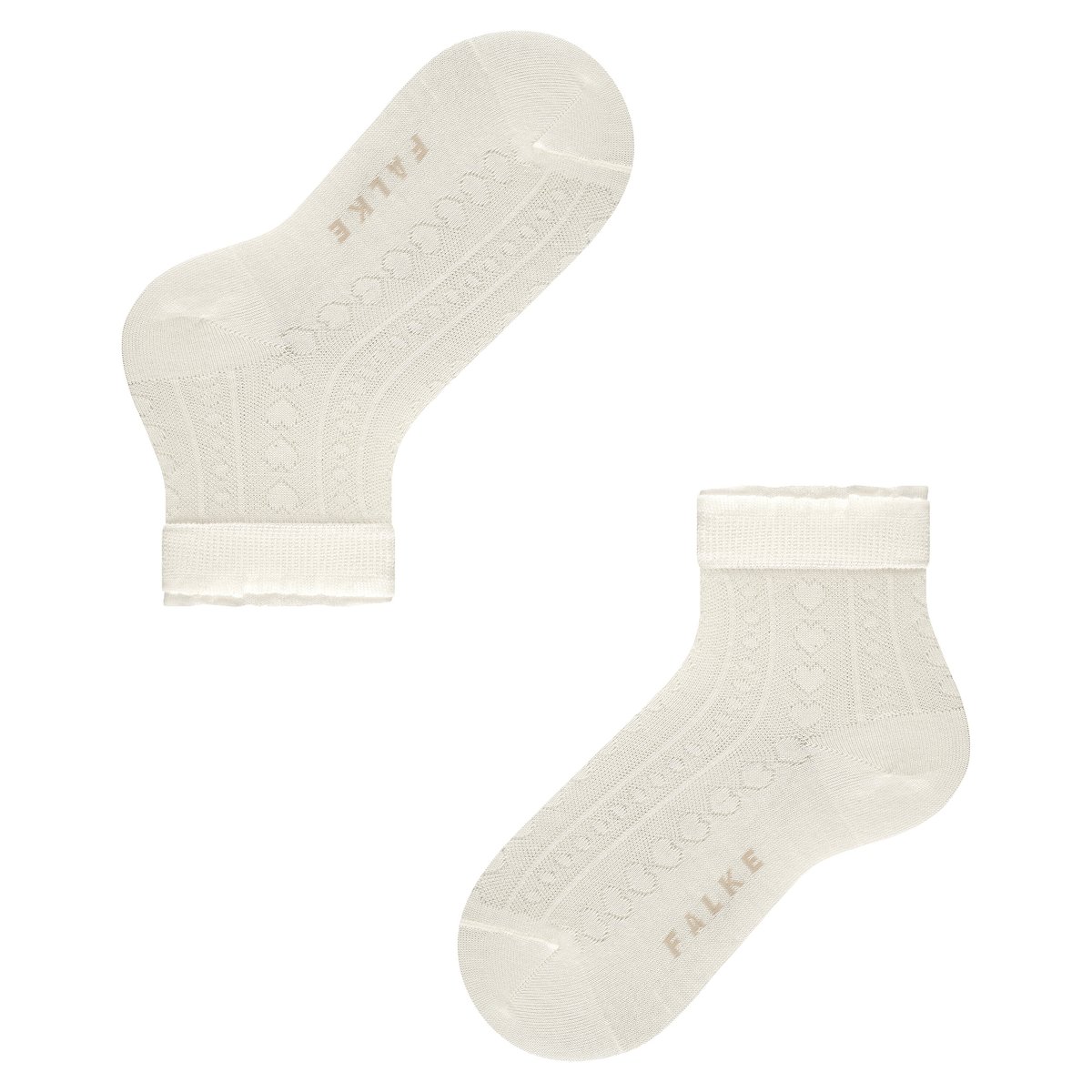 Chaussettes Romantic Net blanc, FALKE