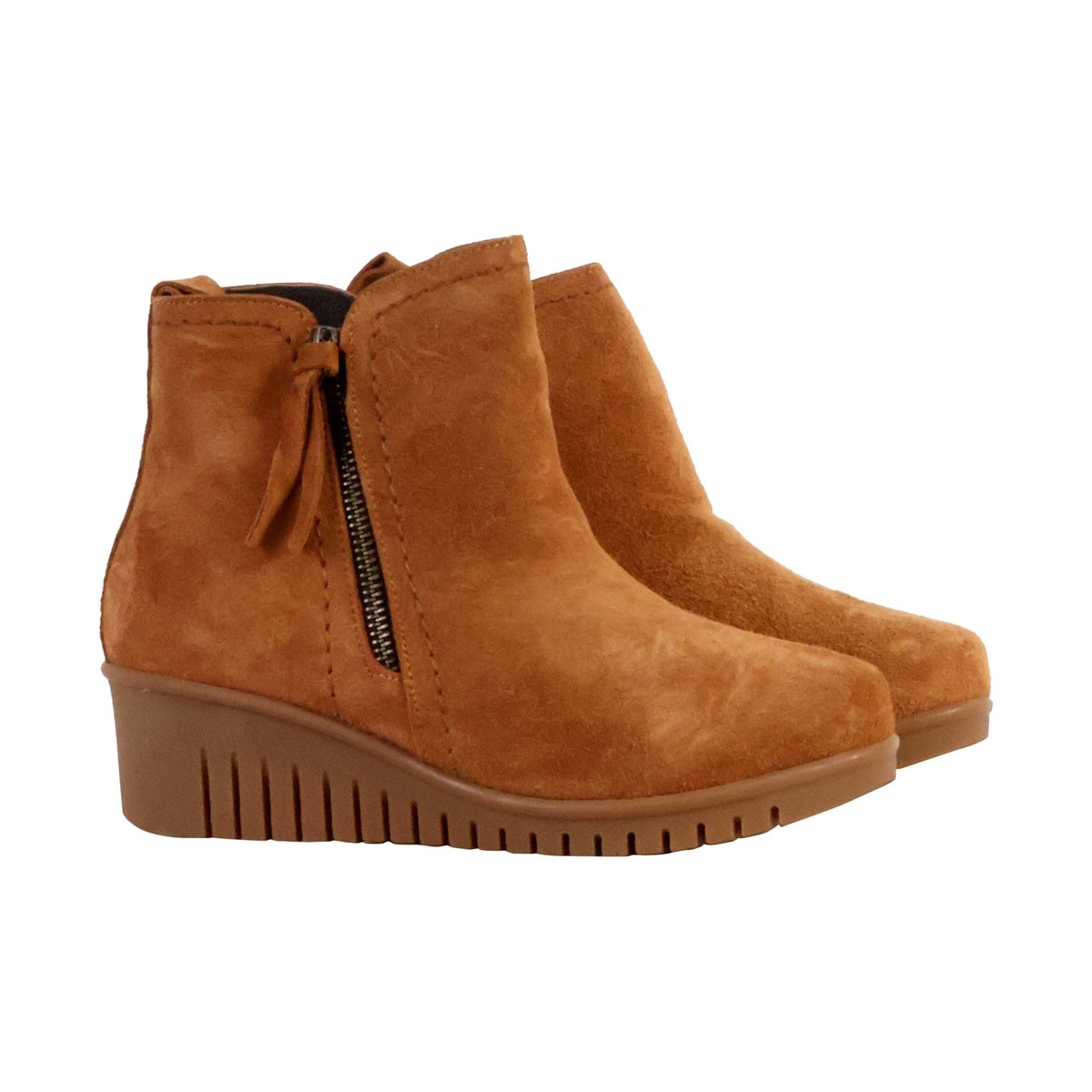 Basket Montante Cuir Alénoa camel, THE DIVINE FACTORY