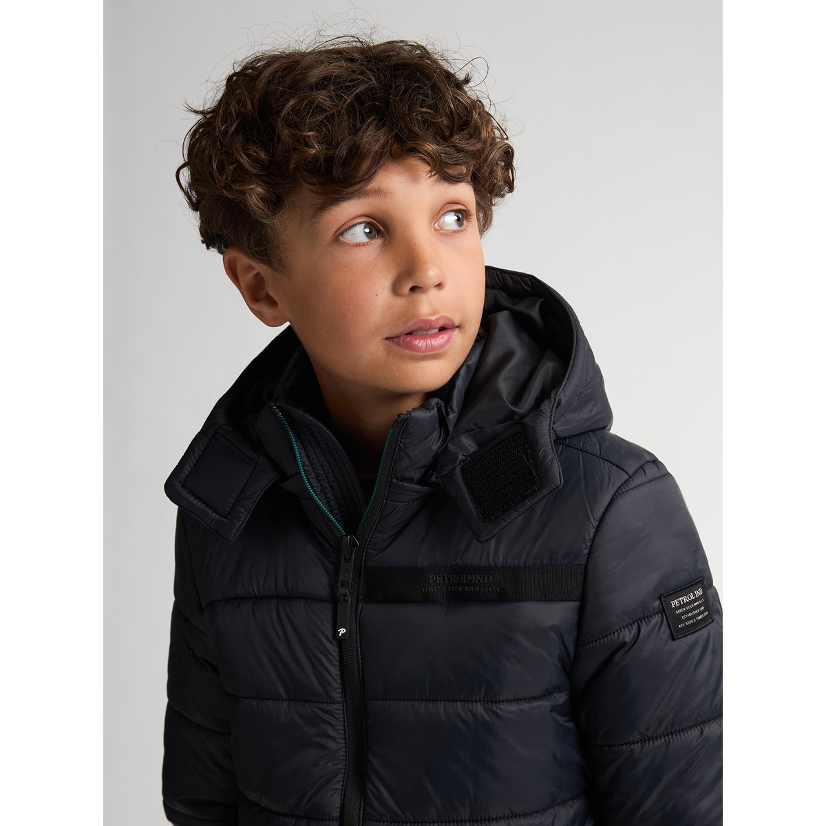 Veste doublée bitterroot noir deep black, PETROL INDUSTRIES