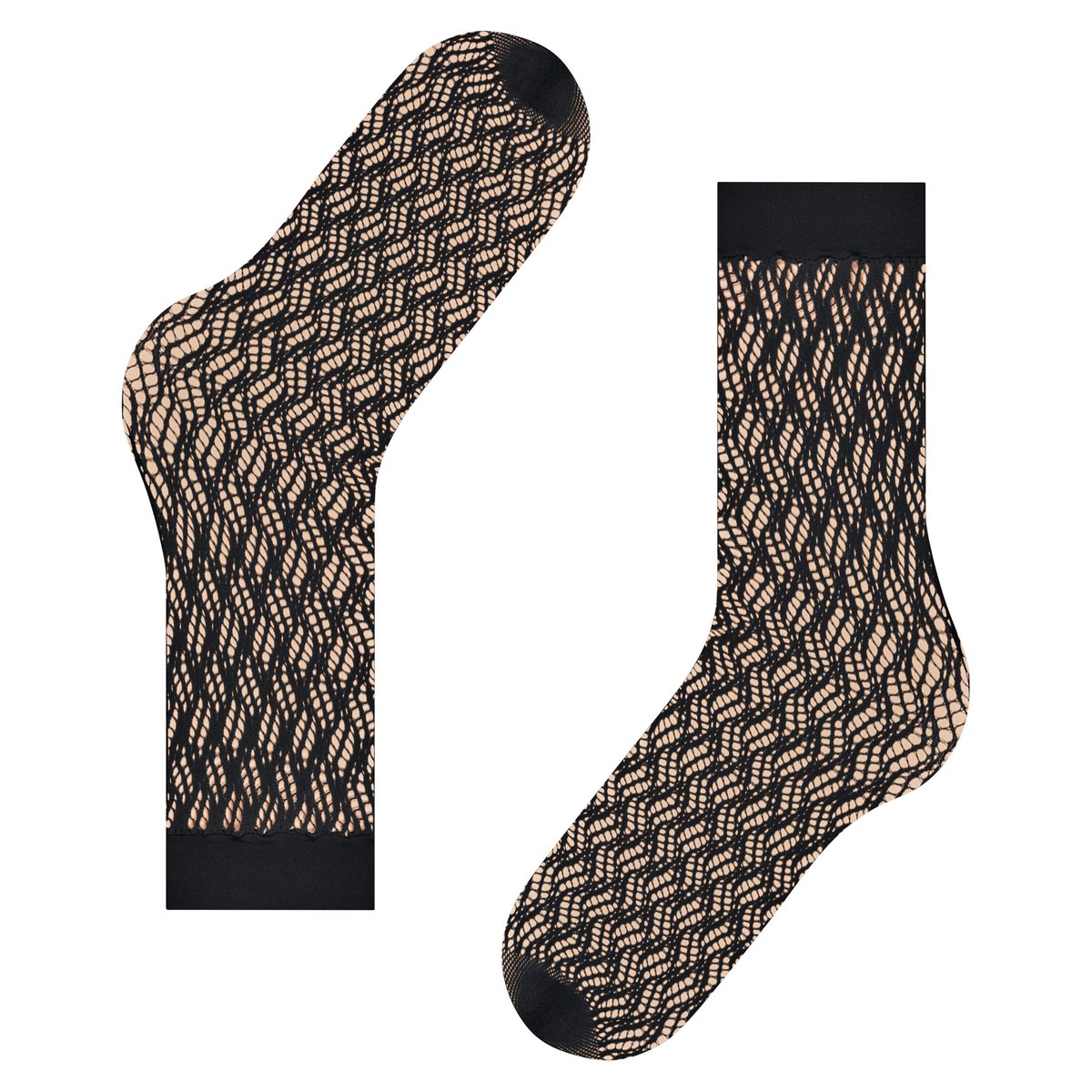 Mi-bas Pure Shore noir, FALKE